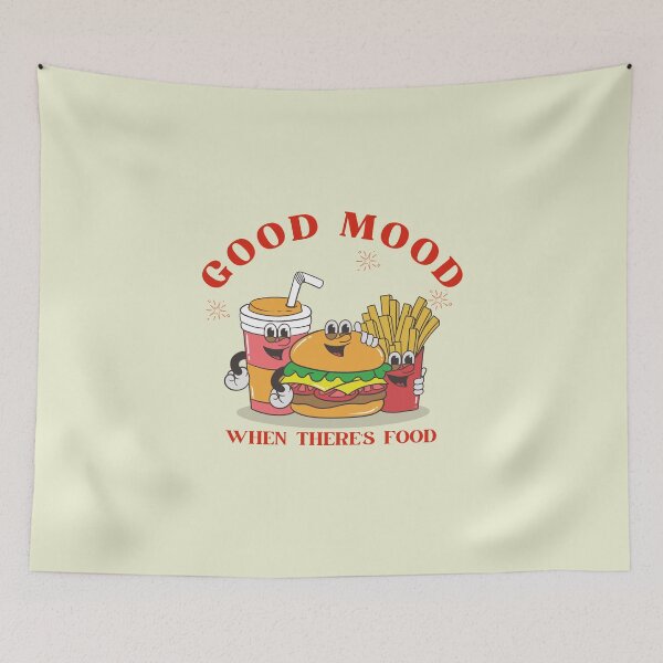 Item preview, Good mood when there's food designed and sold by Peerless-Prime.