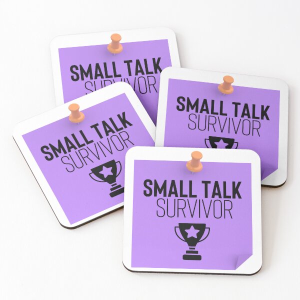 Item preview, Small Talk Survivor designed and sold by tmachtan.