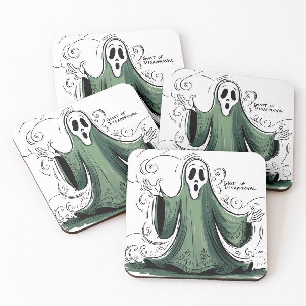 Item preview, Ghost disapproval art designed and sold by shellnot.