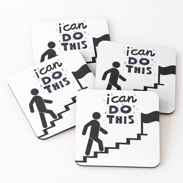 Item preview, I Can Do This - Motivational Quote on T-Shirts, Mugs, Pillows & Phone Cases designed and sold by DesignsbySisco.
