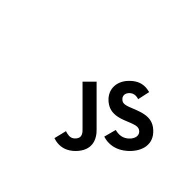 Imagen de la obra JavaScript EcmaScript JS ES Logo blanco con capucha de Rainwater Merch