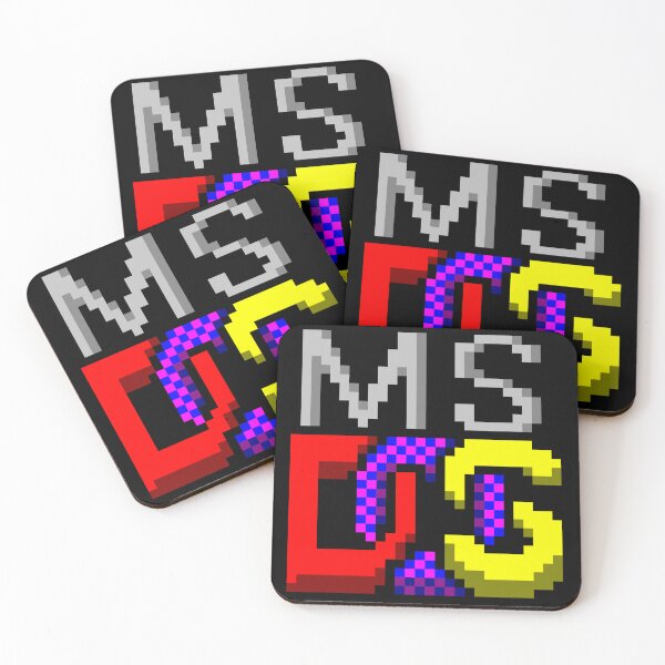 Item preview, MS DOS logo designed and sold by DOS Games.