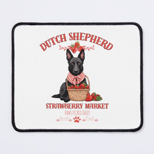 Item preview, Coquette Aesthetic Dog Strawberry market paws picked daily sweet and freesh fruits dutch shepherd designed and sold by GoodyPaws.
