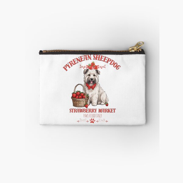 Item preview, Coquette Aesthetic Dog Strawberry market paws picked daily sweet and freesh fruits pyrenean shepherd designed and sold by GoodyPaws.