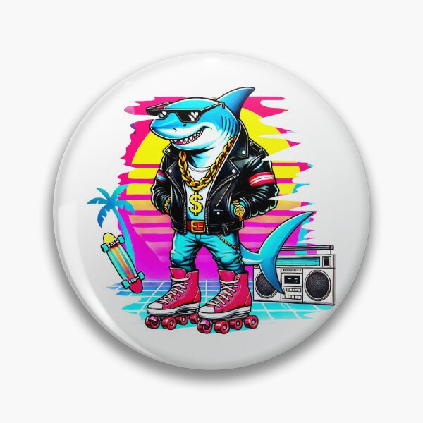 Item preview, 90s shark designed and sold by IrenShop.