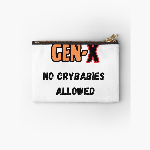 Item preview, No crybabies  designed and sold by GenXThinks.