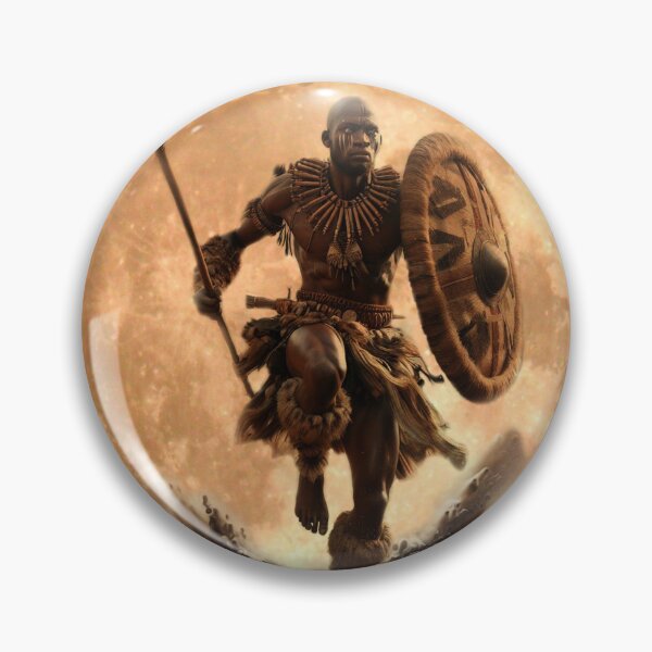 Item preview, ZULU KING SHAKA ZULU designed and sold by johnnyssandart.