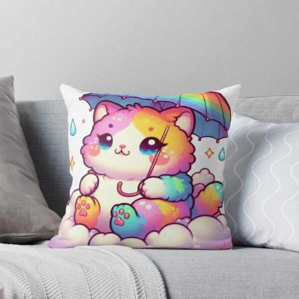 Item preview, Cute Rainbow Cat designed and sold by FuzyFriendHaven.