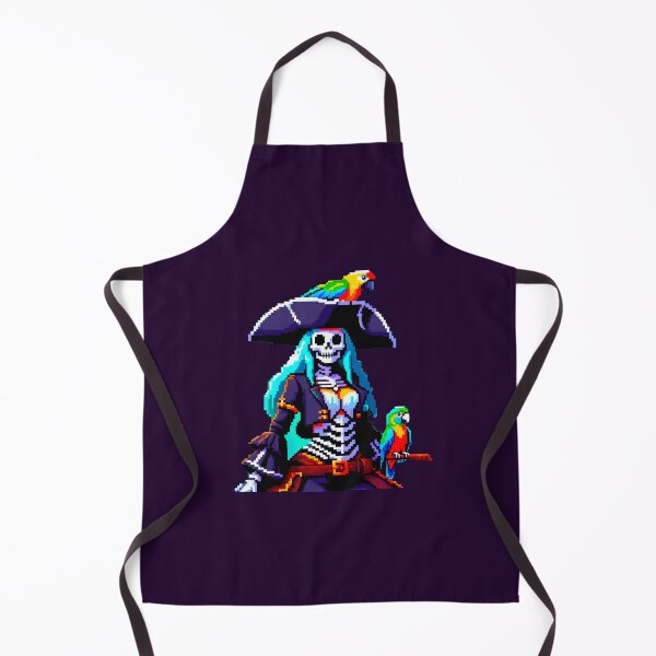 Item preview, Isabella Storm: Pirate Queen with Tricorn Hat and Spectral Parrot designed and sold by Ronny-Owiso.