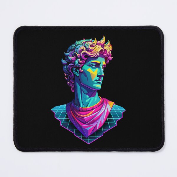 Item preview, Neon Sculpt Synthwave Radiance designed and sold by Alahchin Art.