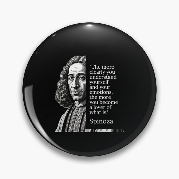 Item preview, Inspiring Baruch Spinoza Quotes - Wisdom Collection designed and sold by OzzFrequency.