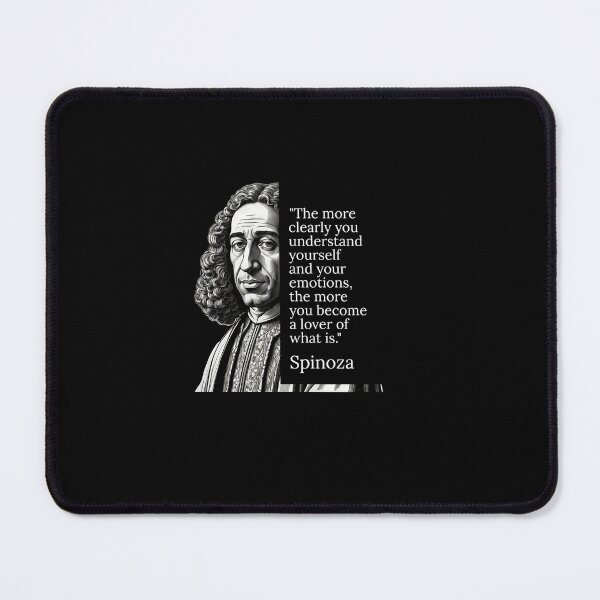 Item preview, Inspiring Baruch Spinoza Quotes - Wisdom Collection designed and sold by OzzFrequency.