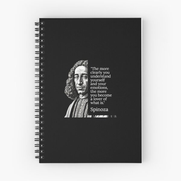 Item preview, Inspiring Baruch Spinoza Quotes - Wisdom Collection designed and sold by OzzFrequency.