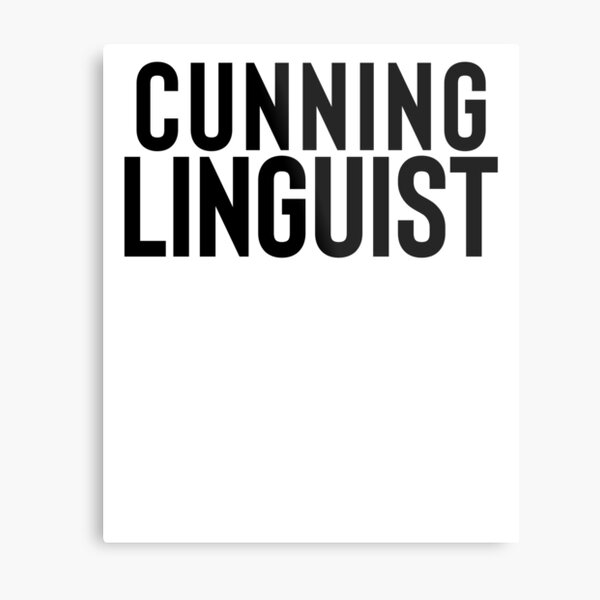 cunning linguist meaning