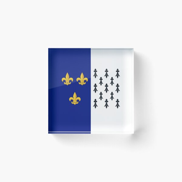 Item preview, Brittany, Brest BZH flag designed and sold by ladstudio.
