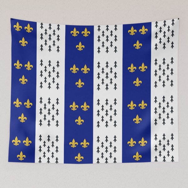 Item preview, Brittany, Brest BZH flag designed and sold by ladstudio.