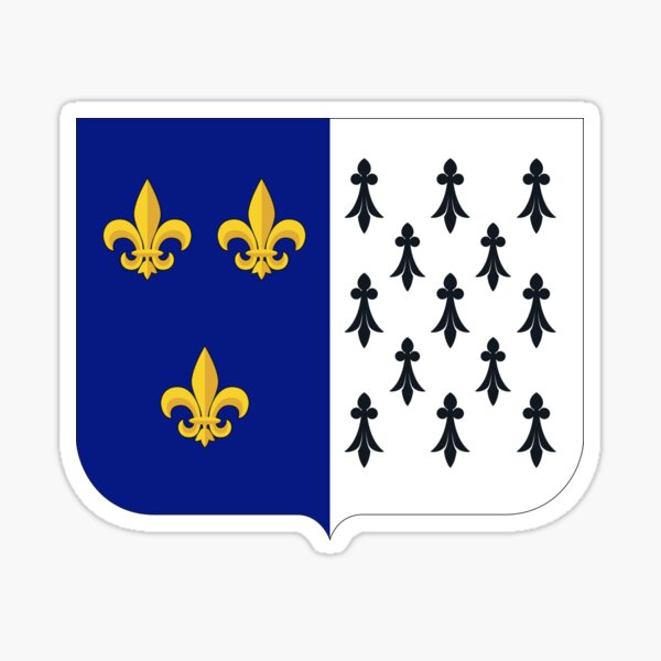 Brittany, Brest BZH flag Sticker