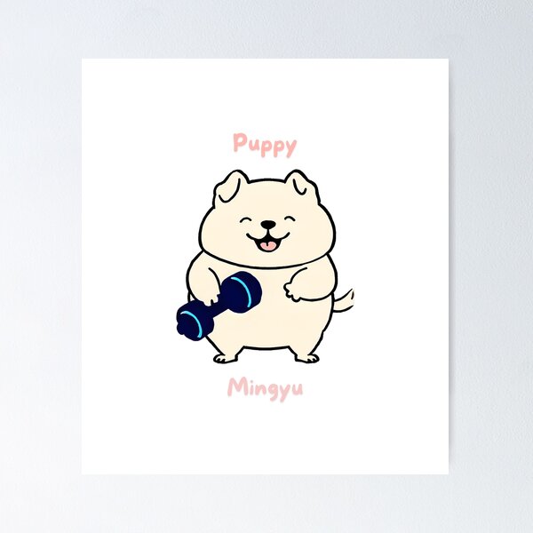 Item preview, DIECISIETE MINGYU LINDO DIBUJO DE PERRITO designed and sold by cutiecatto17.