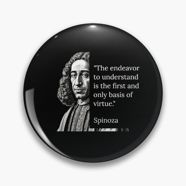 Item preview, Inspiring Baruch Spinoza Quotes - Wisdom Collection designed and sold by OzzFrequency.