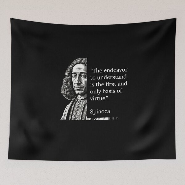 Item preview, Inspiring Baruch Spinoza Quotes - Wisdom Collection designed and sold by OzzFrequency.
