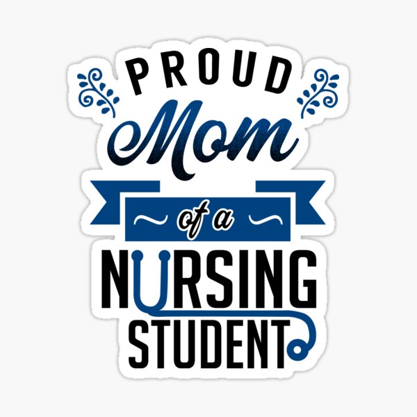 Item preview, Proud Mom of a Nursing Student designed and sold by KsuAnn.