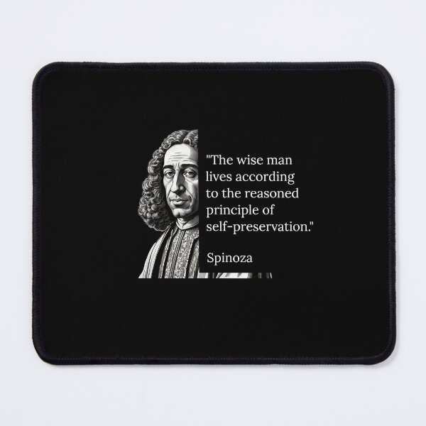 Item preview, Inspiring Baruch Spinoza Quotes - Wisdom Collection designed and sold by OzzFrequency.