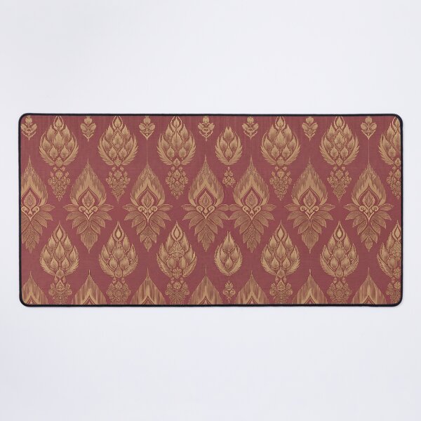 Item preview, Thai Golden Silk Pattern designed and sold by Maikokol.