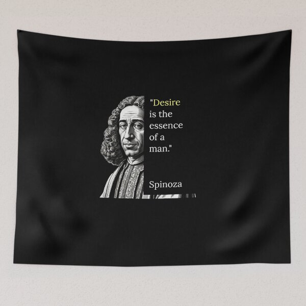 Item preview, Inspiring Baruch Spinoza Quotes - Wisdom Collection designed and sold by OzzFrequency.