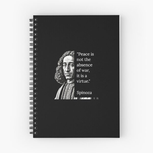 Item preview, Inspiring Baruch Spinoza Quotes - Wisdom Collection designed and sold by OzzFrequency.