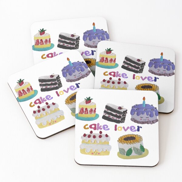 Item preview, Hand Painted Soft Oil Pastel Cake Lover designed and sold by Lee Yeng.