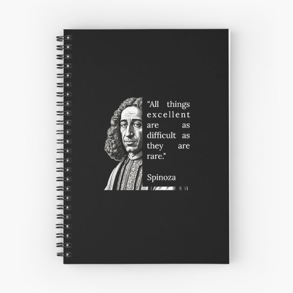 Item preview,  Inspiring Baruch Spinoza Quotes - Wisdom Collection designed and sold by OzzFrequency.