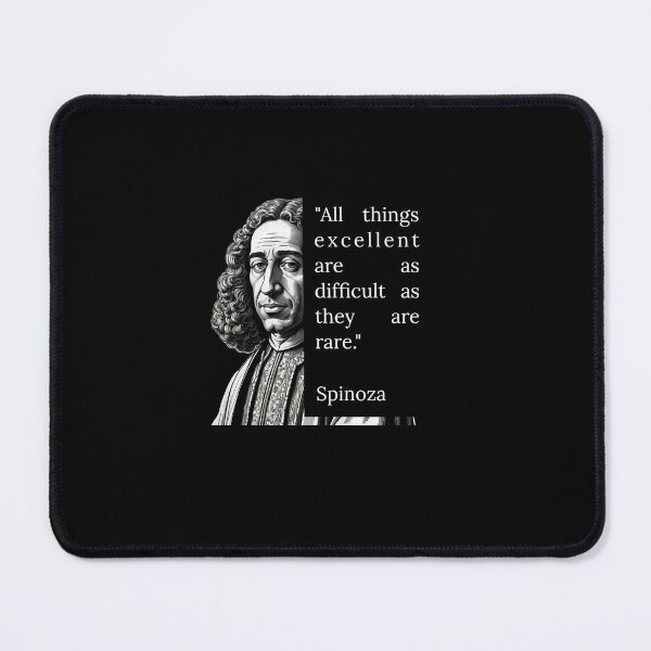 Item preview, Inspiring Baruch Spinoza Quotes - Wisdom Collection designed and sold by OzzFrequency.