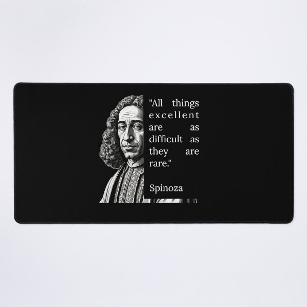 Item preview,  Inspiring Baruch Spinoza Quotes - Wisdom Collection designed and sold by OzzFrequency.