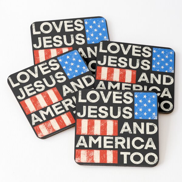 Item preview, she loves jesus and america too designed and sold by IHateDumplings.