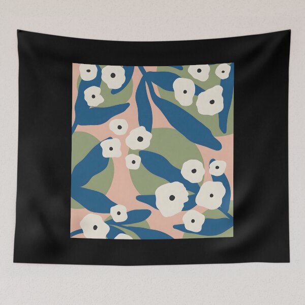 Item preview, 336 Flower Market Tokyo Colorful Retro Floral Print	 designed and sold by cbieecxdeue16.
