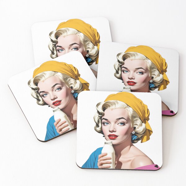 Item preview, Dutch Masters The Milk Maid Marilyn Monroe designed and sold by MastersInColor.