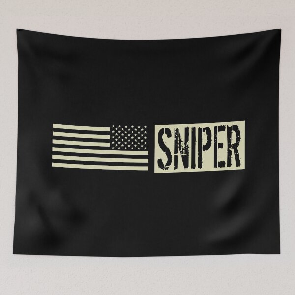 Item preview, U.S. Military: Sniper (Black Flag) designed and sold by Jared Davies.