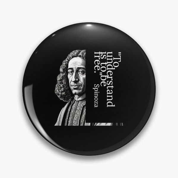 Item preview, Inspiring Baruch Spinoza Quotes - Wisdom Collection designed and sold by OzzFrequency.