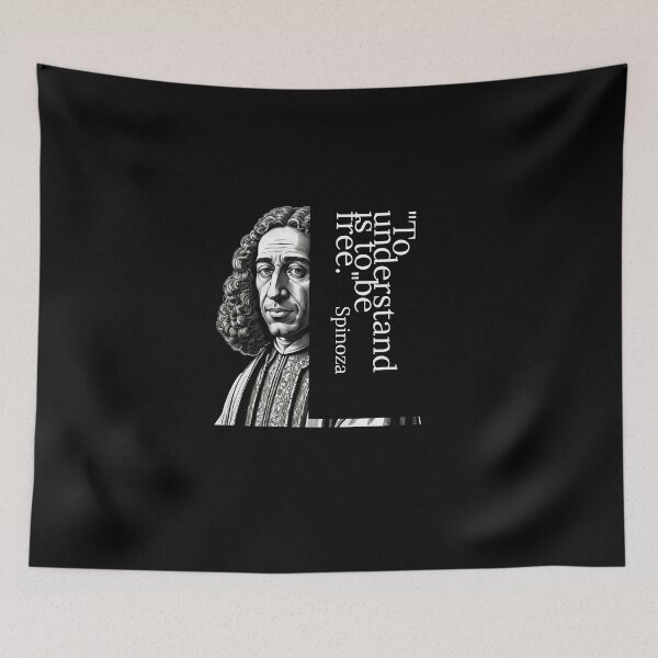 Item preview, Inspiring Baruch Spinoza Quotes - Wisdom Collection designed and sold by OzzFrequency.