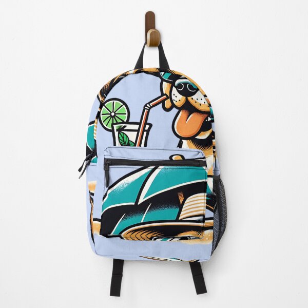 Item preview, Beach Bum Dog: An Oasis of Surrealism and Humor designed and sold by 0penvimark.