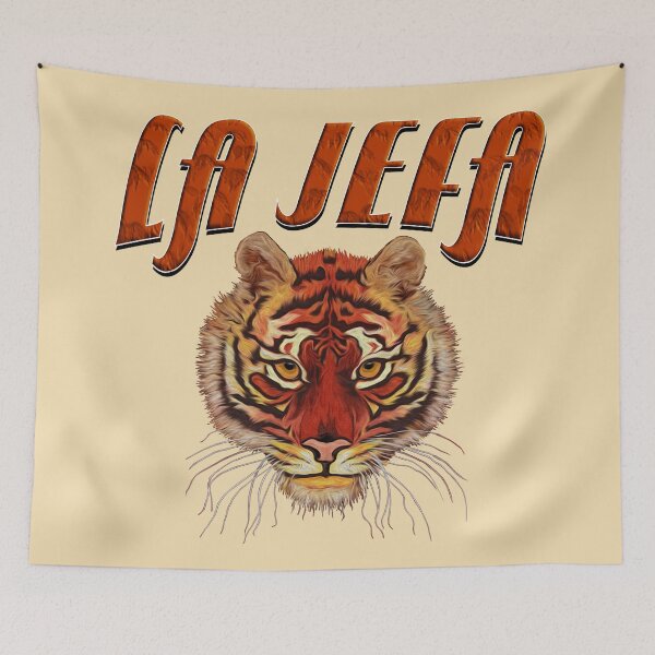 Item preview, La jefa Tigress Tiger Boss Woman designed and sold by oz10.