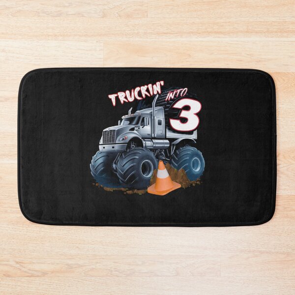 Item preview, Birthday Kids 3 Year Old Gift Cool Monster Truck Birthday  designed and sold by Cute & Sassy Custom Gifting Boutiques.