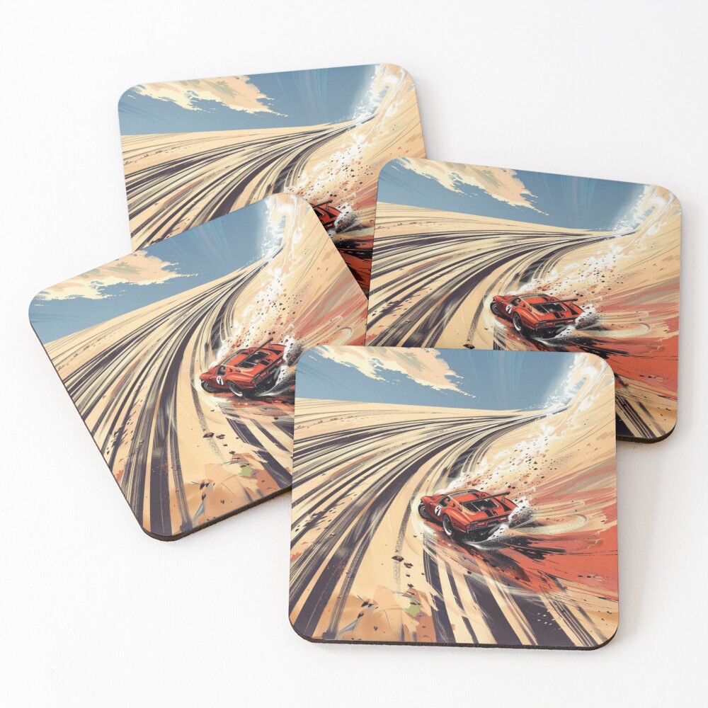 Item preview, Coasters (Set of 4) designed and sold by BzzLab.