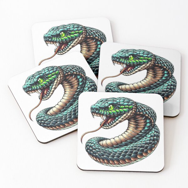 Item preview, Realistic Green Snake designed and sold by FuzyFriendHaven.