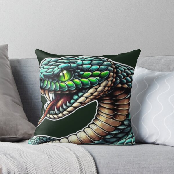 Item preview, Realistic Green Snake designed and sold by FuzyFriendHaven.