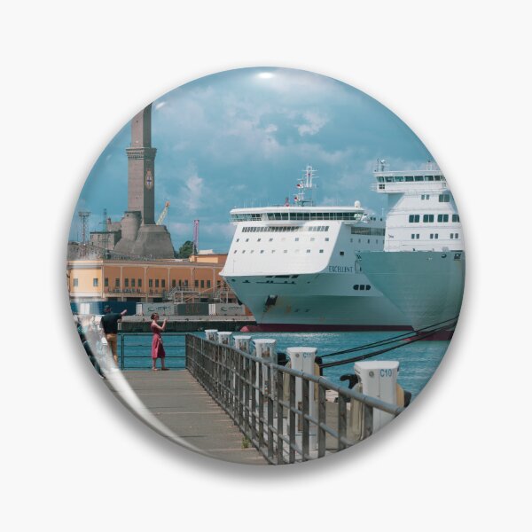 Item preview, Genova Lighthouse Shipping  designed and sold by hawkie.
