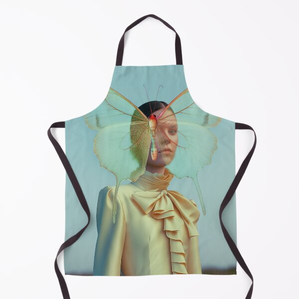 Item preview, "Woman and Butterfly: Surreal Artistry" designed and sold by MacroArtHub.
