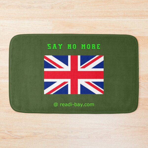 Item preview, Say No More - Union Jack - GB designed and sold by AlienAlmanac.