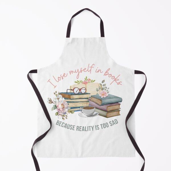 Item preview, I lose myself in books because reality is too sad designed and sold by IsabellaArt99.