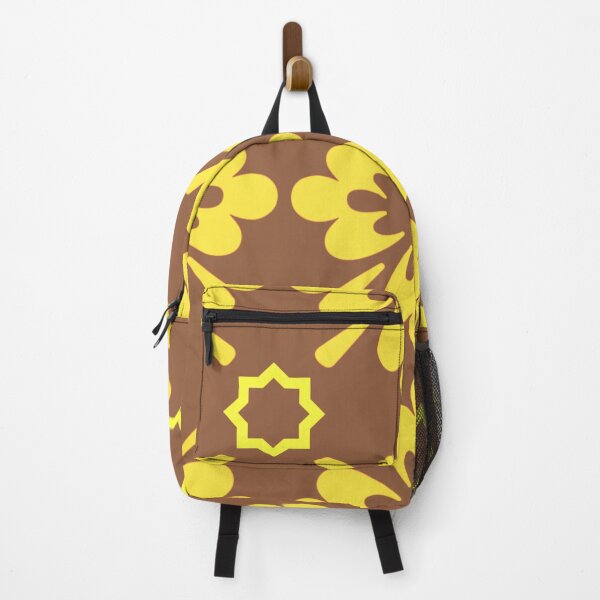 Item preview, Floral Serenity Mustard and Brown Moroccan Symphony designed and sold by youme63.